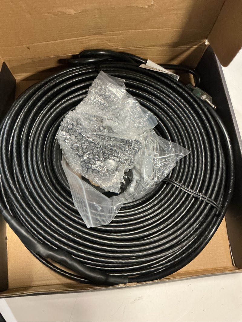 Condition photo showing New/Like New for 150FT?3FT-200FT? Pipe Heating Cable for Pipe Freeze Protection, Heat Cable for Water Pipes(Metal and Plastic), Pipe Heat Tape Keeps Water Flowing at -40°F 5w/ft, 120V Plumbing fixture