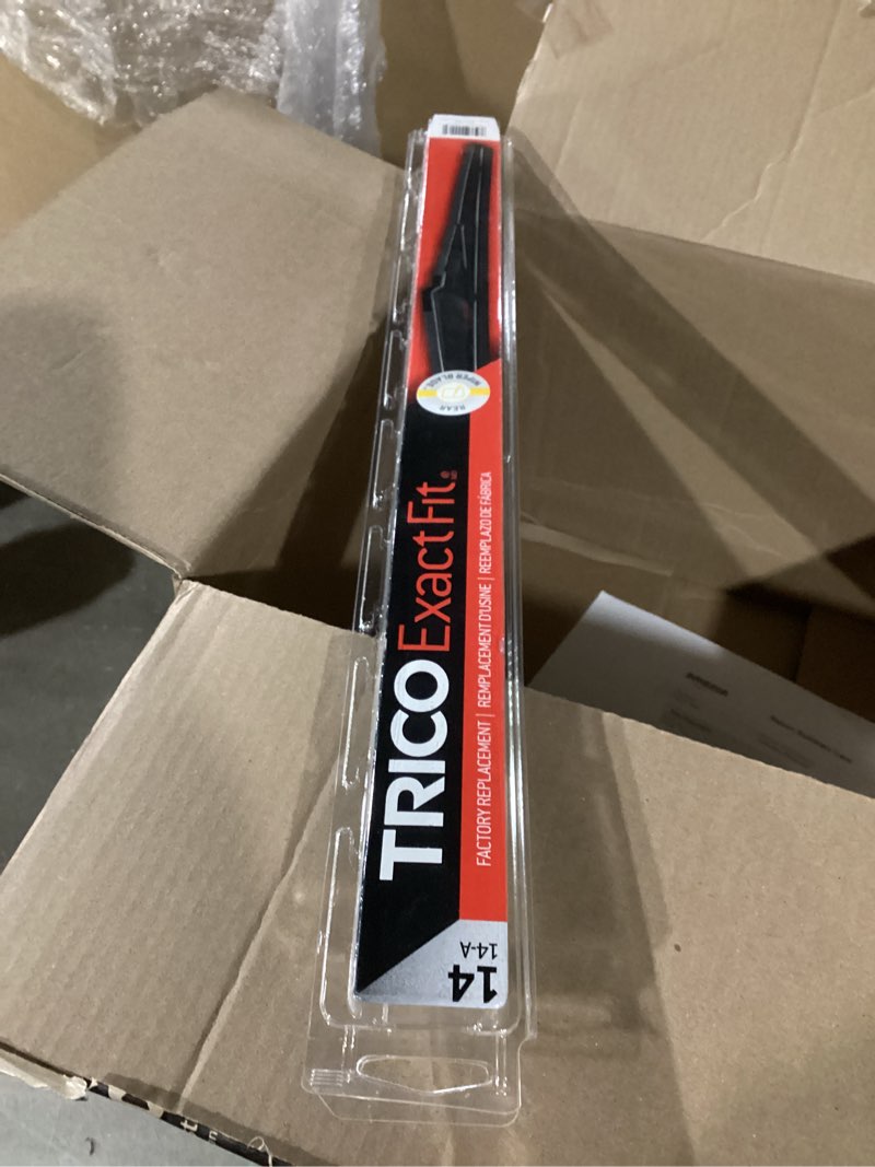 Condition photo showing Good Condition for TRICO Exact Fit 14 Inch Rear Wiper Blade Fits Select Chrysler, Dodge, Hyundai, Jeep, Kia, Lexus, Mazda, Mitsubishi, Scion, And Toyota Model Years, Part Number 14-A 14" 14-A