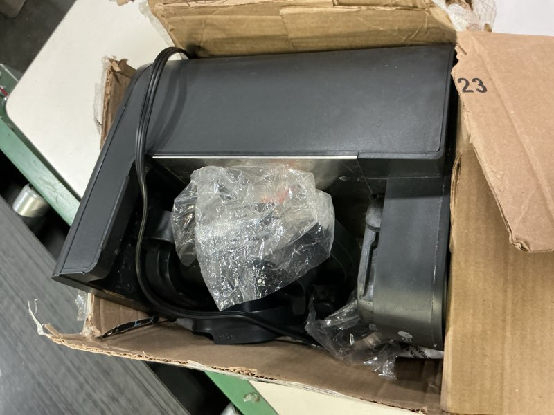 Condition photo showing As Is for BUNN MCU My Cafe Single Cup Multi Use Coffee Brewer (Black/SST) Modern