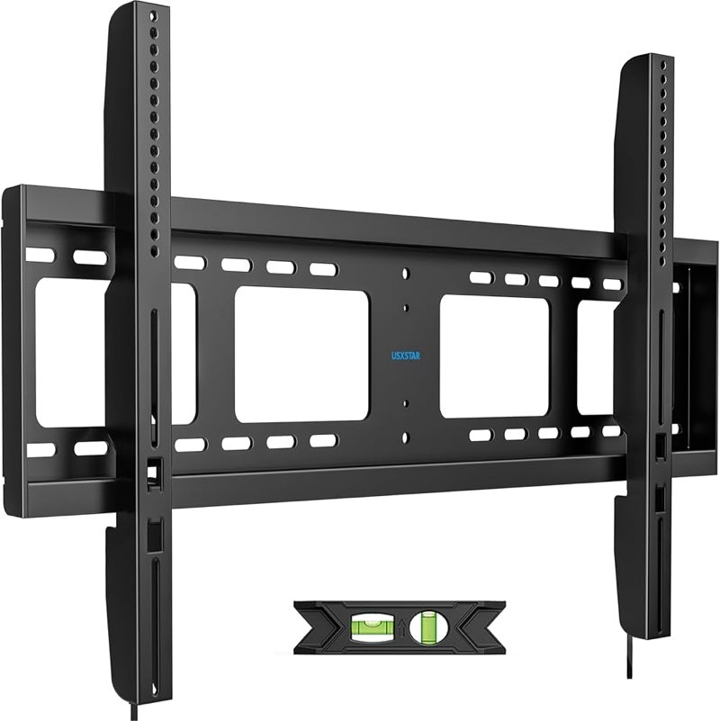 Heavy Duty TV Wall Mount for 55-100 inch Large TVs up to 200 LBS & 800x600 mm Vesa, Ultra Slim Fixed