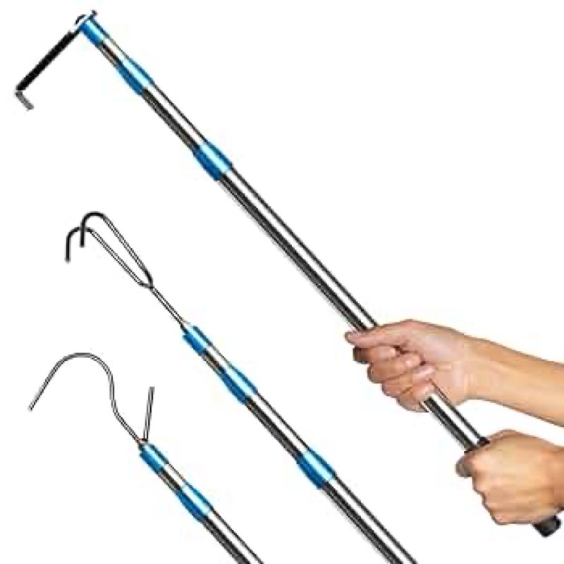 truck cargo grabber - 6.3 ft heavy duty truck accessories telescoping