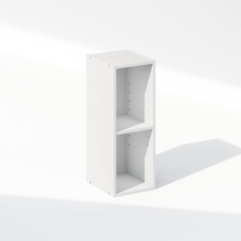 Furinno Reed 2-Tier Closet Organizers and Storage, Closet Organizer, Open Shelf Closet Storage, for 
