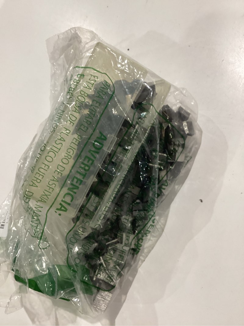 Condition photo showing Good Condition for v nails for picture frames softwood universal (uni) 10mm (3/8 inch) [3000 v-nail pack, stacked] - (for use in automatic v nailer for picture framing, automatic v nailer for picture frames) 3/8 inch [10mm] - 3000 pack uni - softwood