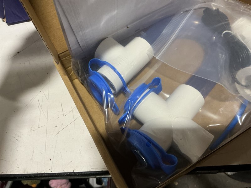 Condition photo showing New/Like New for 3/4 inch standard condensate trap with cleaning brush and ss2 condensate overflow float switch combo kit for hvac systems, air conditioner 1