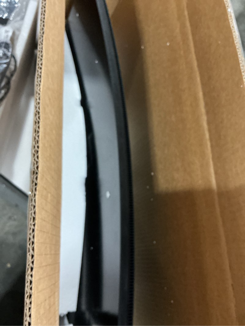 Condition photo showing As Is for LG 34WR55QK-B 34-inch UltraWide WQHD (3440 x 1440) Curved Computer Monitor, 100Hz, 5ms, HDR10, Reader Mode, HDMI, DisplayPort, USB Type-C, Tilt/Height Adjustable Stand, Black