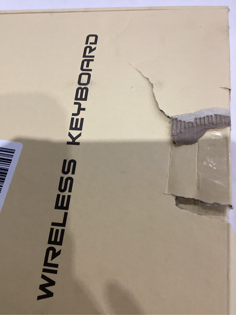 Condition photo showing As Is for CHESONA for iPad Air 11 Inch Case with Keyboard M3/M2 (2025/2024), 7-Color Backlight, Multi-Touch Trackpad, 2 Wireless Channels, for iPad Pro 11 (4th/3rd/2nd/1st Gen) & iPad Air 5th & 4th Gen, Black