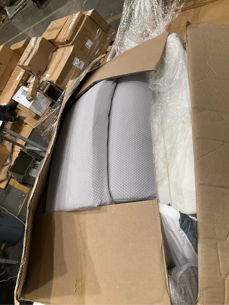 Condition photo showing Good Condition for lunix lx5 4-piece support for shoulder & upper body rest, orthopedic bed wedge pillow set, elevated memory foam for post-op recovery & sleep comfort, arctic navy