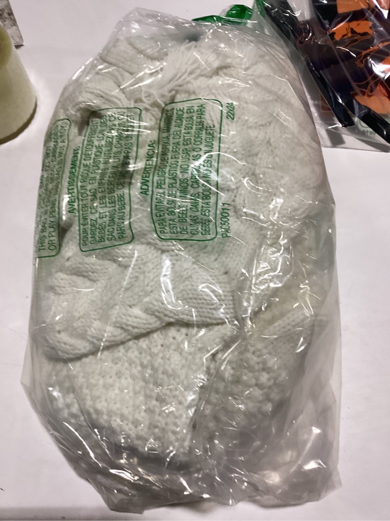 steo spce 6 pack vintage knit christmas stockings – white beige apricot rustic boho farmhouse cable 