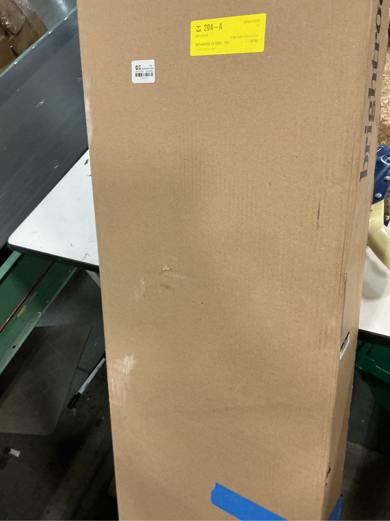Condition photo showing As Is for wall mounted shallow storage cabinet white - brightroom™