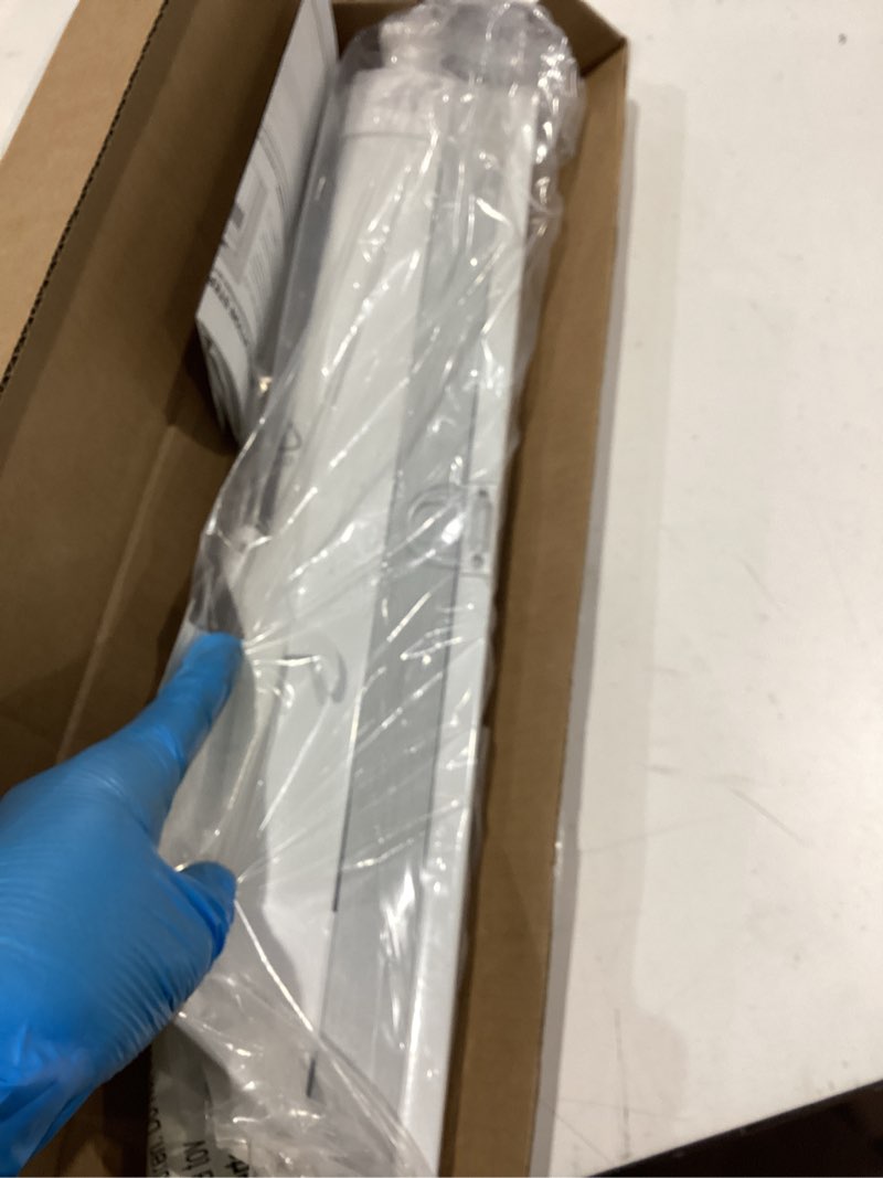Condition photo showing Good Condition for lazblinds no tools no drill cordless cellular shades, blackout light blocking honeycomb shades for home, thermal insulation blinds for windows, 19" w x 36" h, white blackout-white 19" w x 36" h