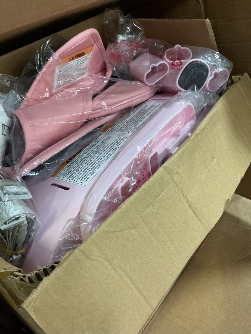 Condition photo showing Good Condition for Portable Baby Highchair for Months Infants and Toddlers with 5 Point Harness Convertible Comfortable Seat for Cozy Eating Table Sit Up High Chair and Seats for Sitting Up Back Booster Feeding Chairs Pink