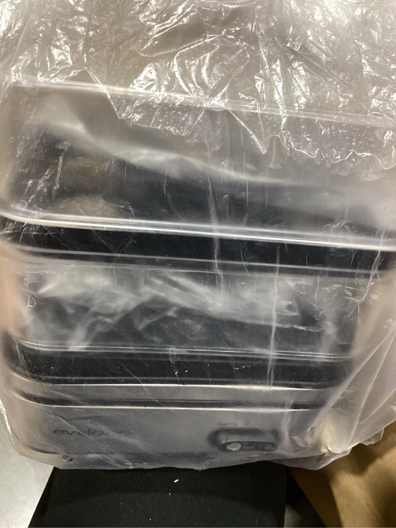 Condition photo showing Good Condition for evoloop rapid egg cooker electric 12 eggs capacity, soft, medium, hard boiled, poached, omelet maker egg poacher & vegetable steamer, bpa free tray silver