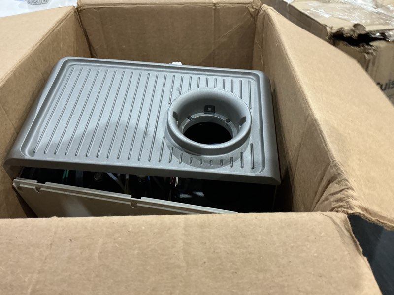 Condition photo showing As Is for breville barista express espresso machine bes870xl, brushed stainless steel
