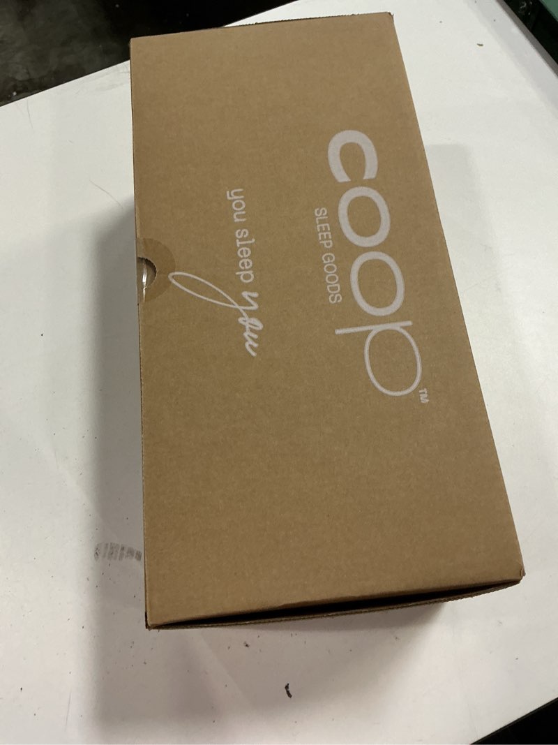 Condition photo showing New/Like New for coop home goods original adjustable pillow, queen size bed pillows for sleeping, cross cut memory foam pillows - medium firm back, stomach and side sleeper pillow, certipur-us/greenguard gold