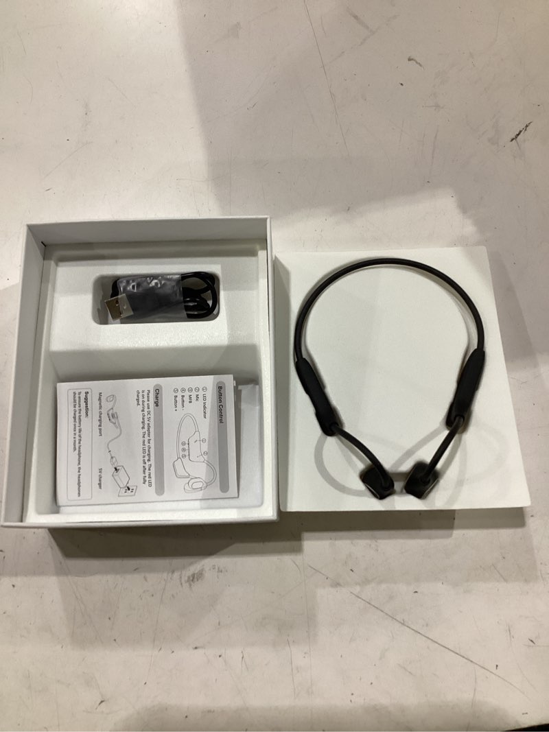 Condition photo showing New/Like New for mocodi bone conduction headphones bluetooth amplifier for seniors & adults - open-ear design for com