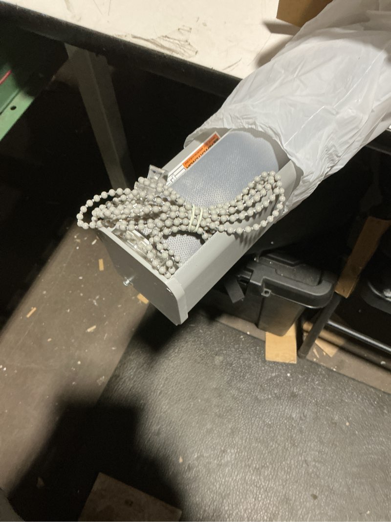 Condition photo showing Good Condition for GHV Corded Zebra Blinds for Windows Blackout Dual Layer Privacy Shades for Indoor Windows Light Control for Day and Night Home Office (Gray, 34 in(W) x 64 in(H)) Gray 34"W x 64"H