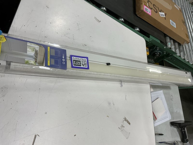 Condition photo showing New/Like New for MANSNIX Smart Motorized Blinds with Remote, Cordless No-Drill Automatic Roller Shades, Blackout Electric Blind for Windows, Linen Stone, 46 x 72 46"W x 72"H Linen Stone