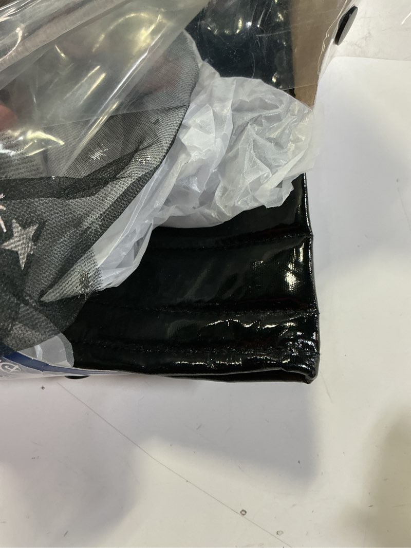 Condition photo showing Good Condition for star wars darth vader official youth halloween dress - printed dress with detachable cape, gauntlet gloves and headband s (4-7)