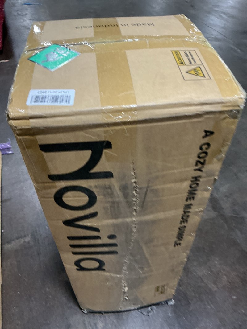 Condition photo showing As Is for Novilla King Size Mattress, 12 Inch Gel Memory Foam King Mattress for Cool Night & Pressure Relief, Medium Plush Feel with Motion Isolating, Bliss Grey King 12 Inch