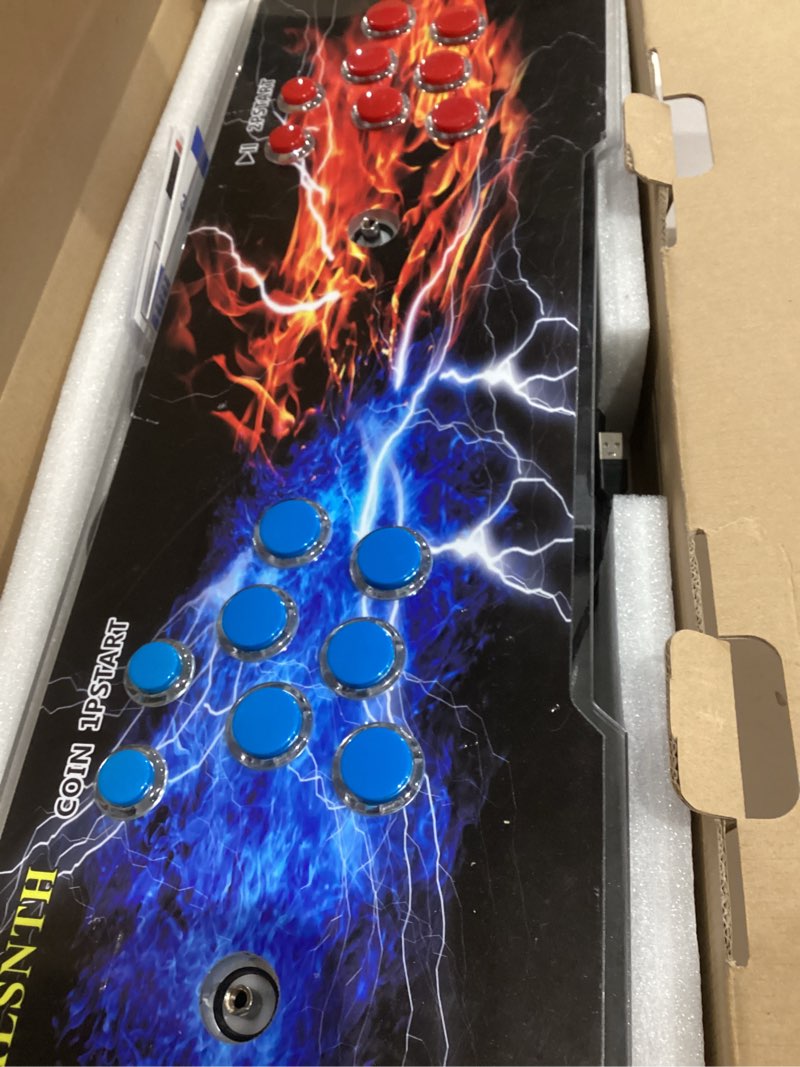 gwalsnth 32000 in 1 pandora box arcade games console, plug and play video game,1280x720 display, 3d 