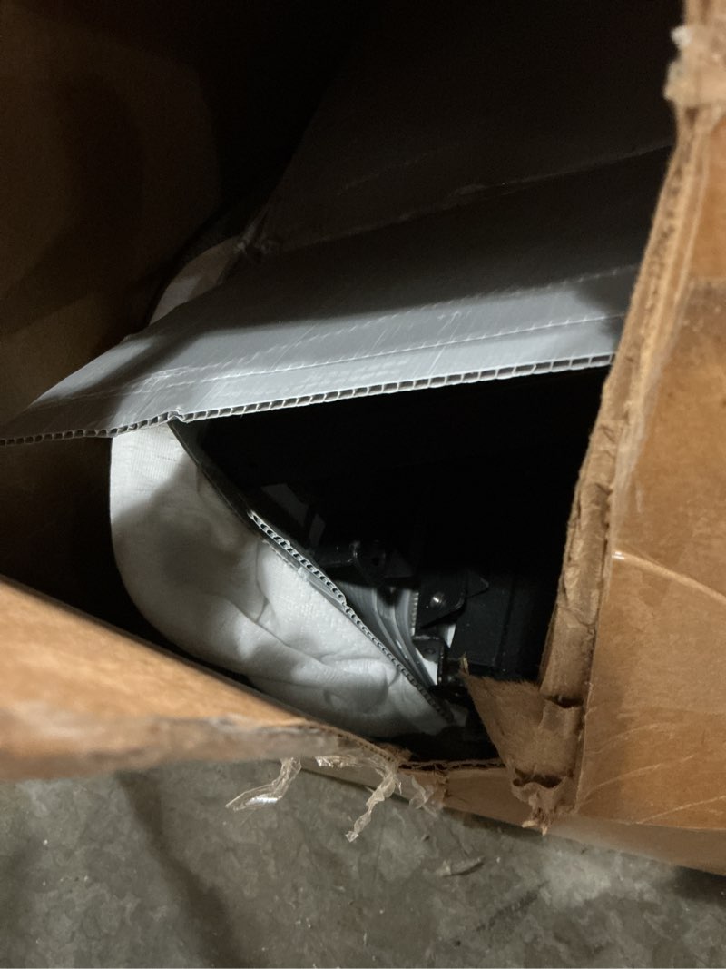 Condition photo showing As Is for 7 inch box spring for queen bed, heavy duty metal mattress foundation, 3000 lbs capacity, high profile, noise-free, easy assembly with fabric cover