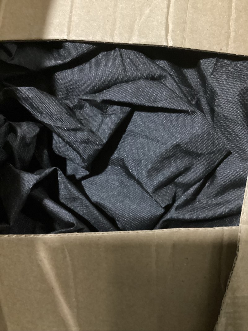 Condition photo showing As Is for 100% waterproof t-top boat cover ultra-thick 1200d heavy-duty tear-resistant polyester with motor cover & 19 reinforced straps, for 22"-24" center console boat with t top roof black 22'-24' long (beam width up to 116")