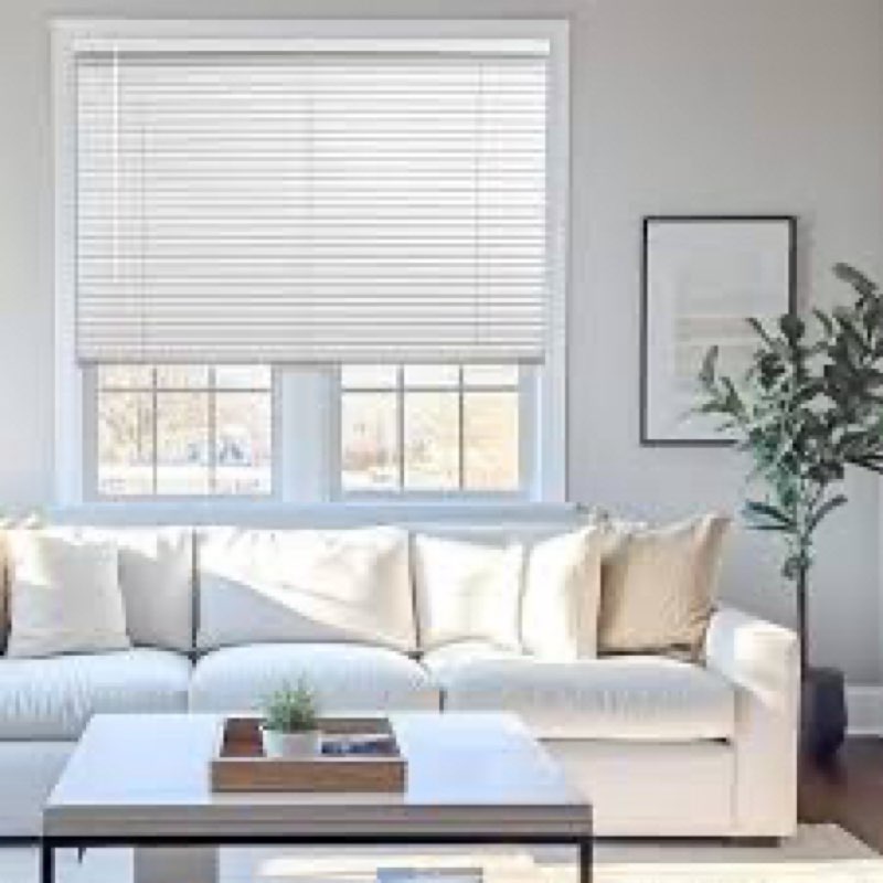 Assorted window blinds (differents models, sizes & colors may vary package) 