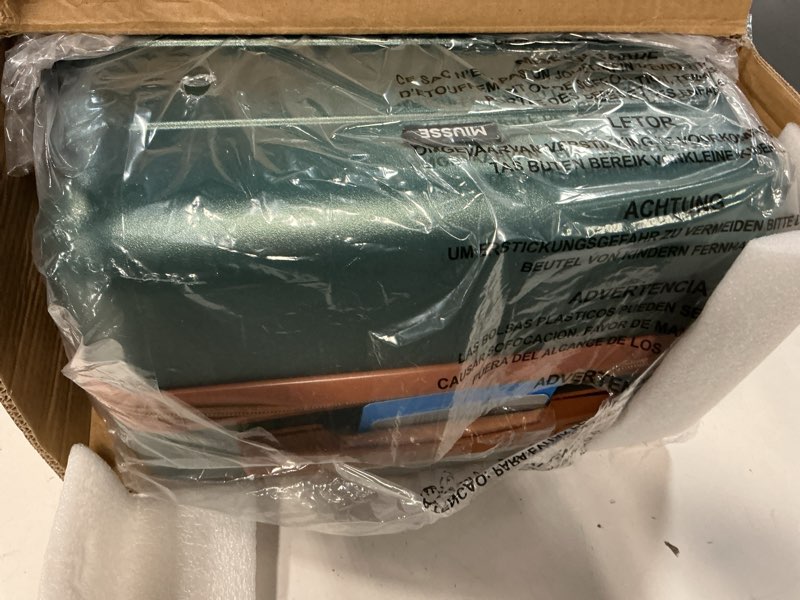 Condition photo showing New/Like New for luggage sets 3 piece, 20 inch hardshell carry on luggage 22x14x9 airline approved, suitcase with tsa locks & ykk zippers, carry on suitcase with wheels for men & women travel green