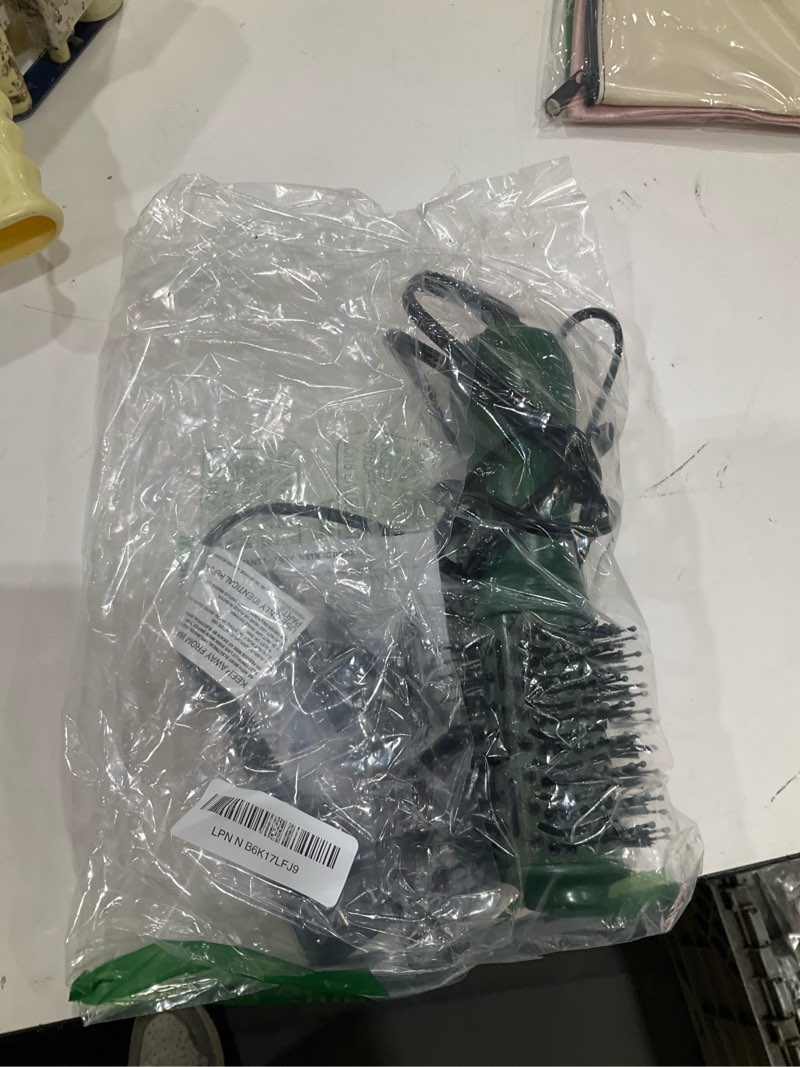 Condition photo showing Good Condition for travel mini blow dryer brush for smooth & voluminous blowouts, ceramic coating 2 inch oval hair dryer brush for short-to-medium hair, 120v (green)