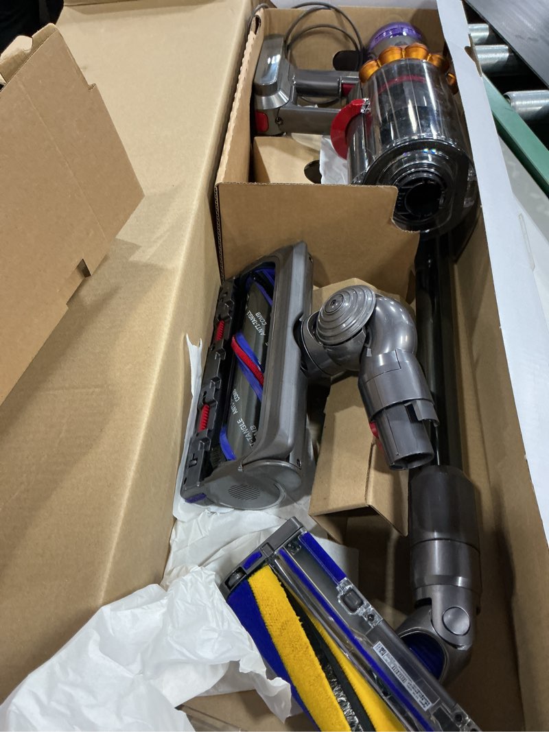 Condition photo showing As Is for dyson dyson v15 cordless stick vacuum cleaner