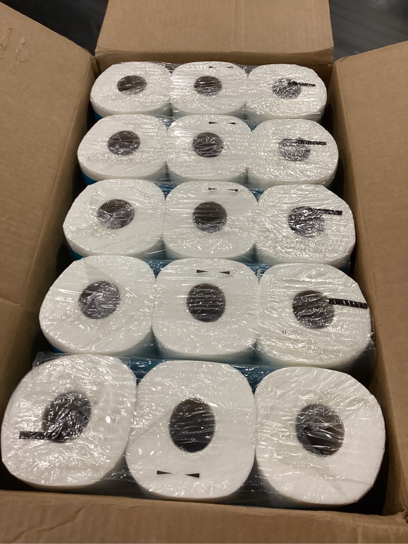 Condition photo showing New/Like New for amazon basics fsc-certified 2-ply septic-safe toilet paper, soft, 350 sheets per roll, 6 rolls = 37 regular rolls 6 rolls (350 sheets each)