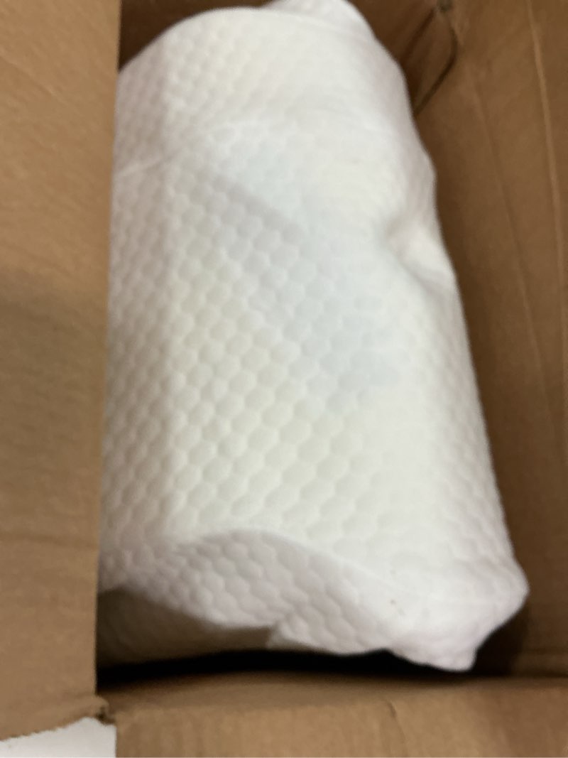 Condition photo showing As Is for Dream Without Pain Cervical Neck Pillow for Sleeping, Ergonomic Side Sleeper Pillows for Adults, Cooling Orthopedic Pillow for Neck Relief Support, Memory Foam Pillows Back Stomach Sleepers Grey