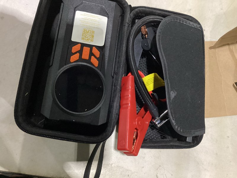 Condition photo showing Good Condition for yaberauto 9-in-1 jump starter with air compressor 5500a 150psi portable car battery jump starter (9l gas/8l diesel), 12v jump box car battery jumper starter portable with jumper cables, 160w dc out