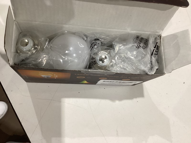 Condition photo showing Good Condition for amber sleep light bulbs, blue light blocking, a15 3w(25 watt equivalent) dim light bulbs for lamp, 1800k warm light bulb, e26 for healthy sleep, bedroom, kids room, 4 pack