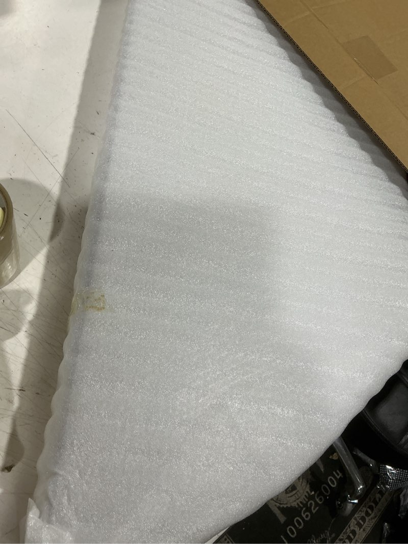 Condition photo showing Good Condition for clear window well covers outside 39" x 16", heavy duty polycarbonate basement/egress window well cover, uv resistant, tear-resistant, waterproof, windproof (only cover)