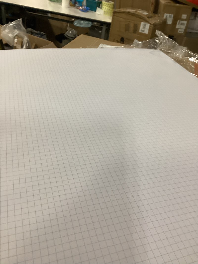 Condition photo showing Good Condition for Large Grid Graph Paper Pad, 22 x 17 inches, 0.25" 4x4 Square Grid, Blueprint, High Brightness, 35 Sh