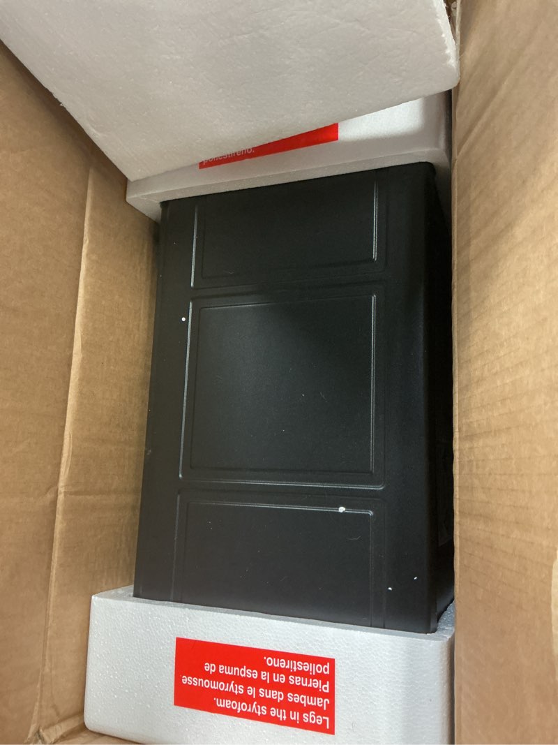 Condition photo showing As Is for duraflame Infrared Quartz Electiric Stove Heater - DFI-591-01 - Black