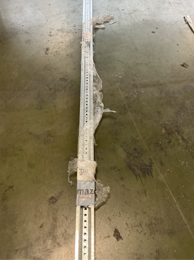 Condition photo showing As Is for SmartSign U-Channel Sign Post, Heavy Weight | 8' Tall Galvanized Steel Post - Pack of 2