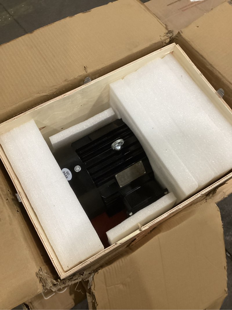 Condition photo showing New/Like New for 5HP Electric Motor General Purpose Three Phase Motor Super Efficient 1480/1770 RPM,184T Frame 1-1/8“Shaft Diameter CW/CCW Cast Iron Shell 50/60 HZ 5 HP 1480/1770 RPM