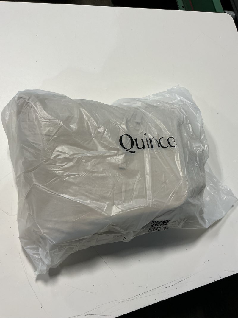 Condition photo showing Good Condition for european linen duvet cover set, king/cal king, toffee