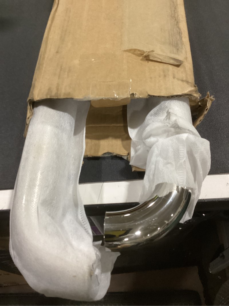 Condition photo showing Good Condition for Shower Grab Bar, 2 Pack 39.4 Inch Bathroom Grab Bar, 304 Stainless Steel 1.25" Diameter Anti-Slip Handicap Grab Bar Support Shower Rail Senior Handrail Shower Safety Bar Handle