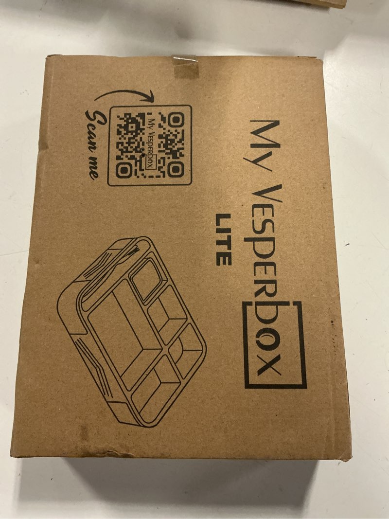 Condition photo showing New/Like New for my vesperbox – lite - bento box kinder - lunchbox - extrem robust – brotdose – brotbox ideal für kindergarten und schule (blau)