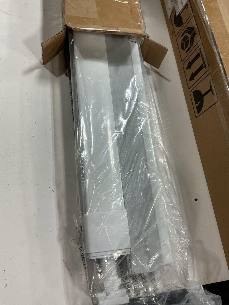 Condition photo showing New/Like New for lazblinds no tools no drill cordless cellular shades, blackout light blocking honeycomb shades for home, thermal insulation blinds for windows, 30" w x 48" h, white blackout-white 30" w x 48" h