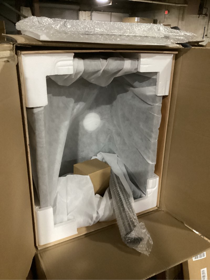 Condition photo showing New/Like New for 24 Inch Black Laundry Sink Undermount-VASOYO 24x19x13 Black Stainless Steel Laundry Utility Sink Undermount 16 Gauge Single Bowl Deep Kitchen Sinks Laundry Room Utility Sinks with Bottom Grid 24"x19"x13" Black