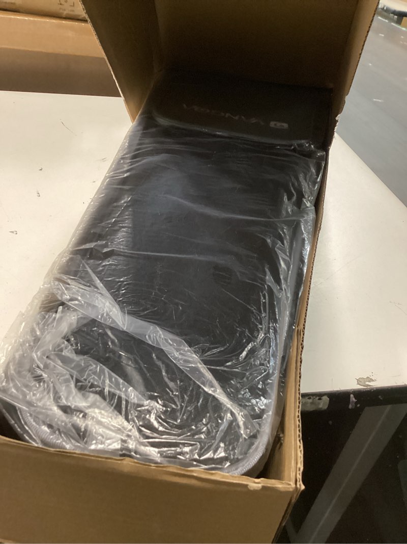 Condition photo showing New/Like New for Vangoa Electric Violin Full Size 4/4, Black Silent Electric Violin, Solid Wood Metallic Electric Fiddle with Ebony Fittings, Beginner Kit for Adults Teens 4/4 Black