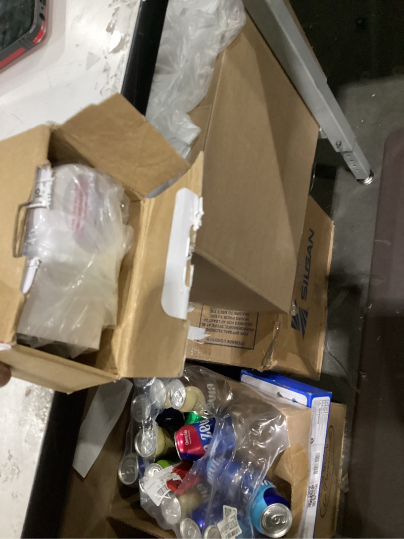 Condition photo showing As Is for Reinforced 28-Inch Tall Retractable Baby Gates for Doorways, Walk Through Pet Gate for Stairs, Short Baby Gate with Support Rods, 55 Inch Wide Mesh Gate Retractable Gate Small Dog Gate, Gray Gray (28" Tall x 55" Wide)