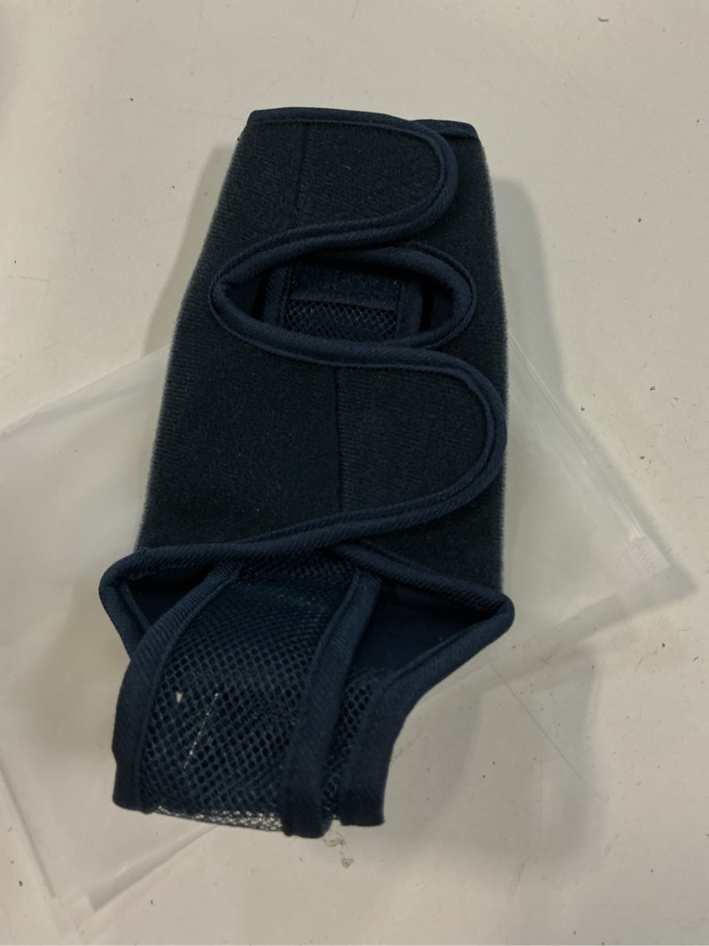 Condition photo showing New/Like New for dog knee brace, breathable dogs leg sleeve to stop licking, adjustable elbow pads for dogs front back leg, dog elbow protector for post-surgery recovery elbow injuries, x-large, navy navy x-large