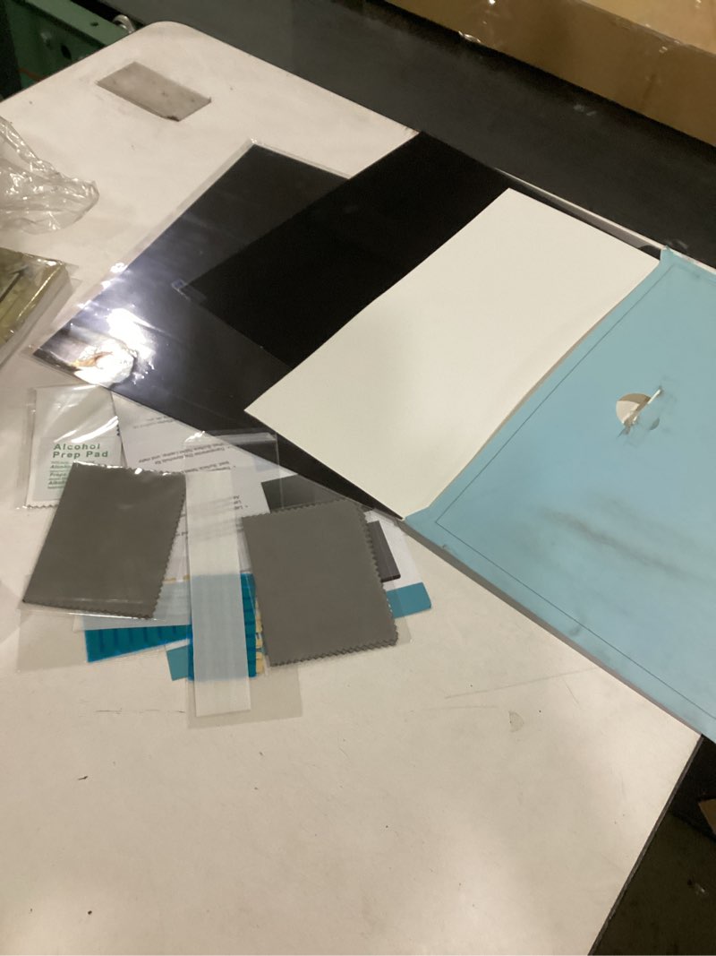 Condition photo showing New/Like New for [2 Pack] 24 Inch Computer Privacy Screen for 16:9 Aspect Ratio Widescreen Monitor, Eye Protection Anti Glare Blue Light Computer Monitor Privacy Filter, Removable Anti-Scratch 24in Protector Film 2 Pack 24 Inch (16:9 Aspect) Black for monitor