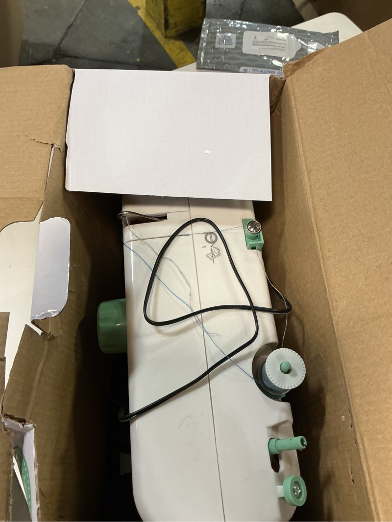 Condition photo showing As Is for StitchMaster Pro:Ballet on twin needles.Sewing machine,sewing machine for beginners,Double needle and double thread,16 kinds of stitches.Sewing machine for Household,sewing machine for adults. Larger Accessories