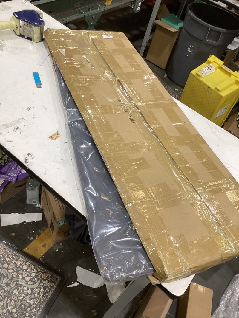 Condition photo showing New/Like New for Yaomiao 3 Pcs Acoustic Desk Divider Soundproof Desk Privacy Panel Freestanding Desk Partitions Sound Absorbing for Students Office Reduce Noise Visual Distractions (47.3 x 16", 24 x 16", Dark Gray) Dark Gray 47.3 x 16", 24 x 16"